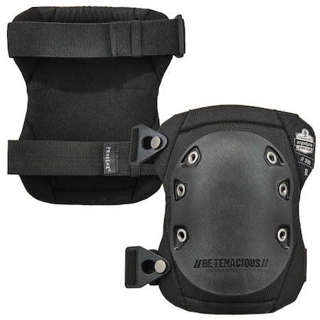 Ergodyne 335 Black Cap Rubber Cap Knee Pads ERG18335